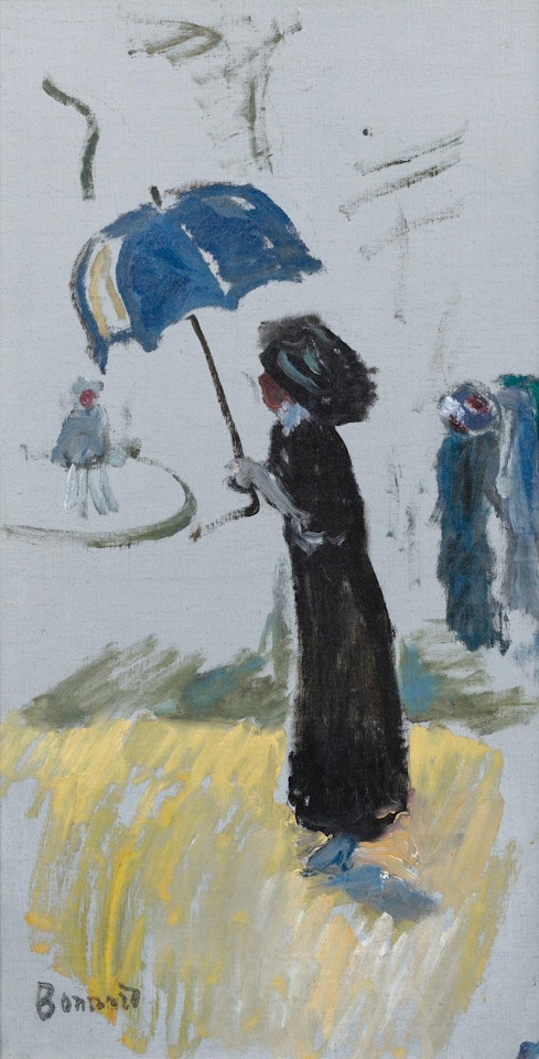 Femme au parapluie by Pierre Bonnard