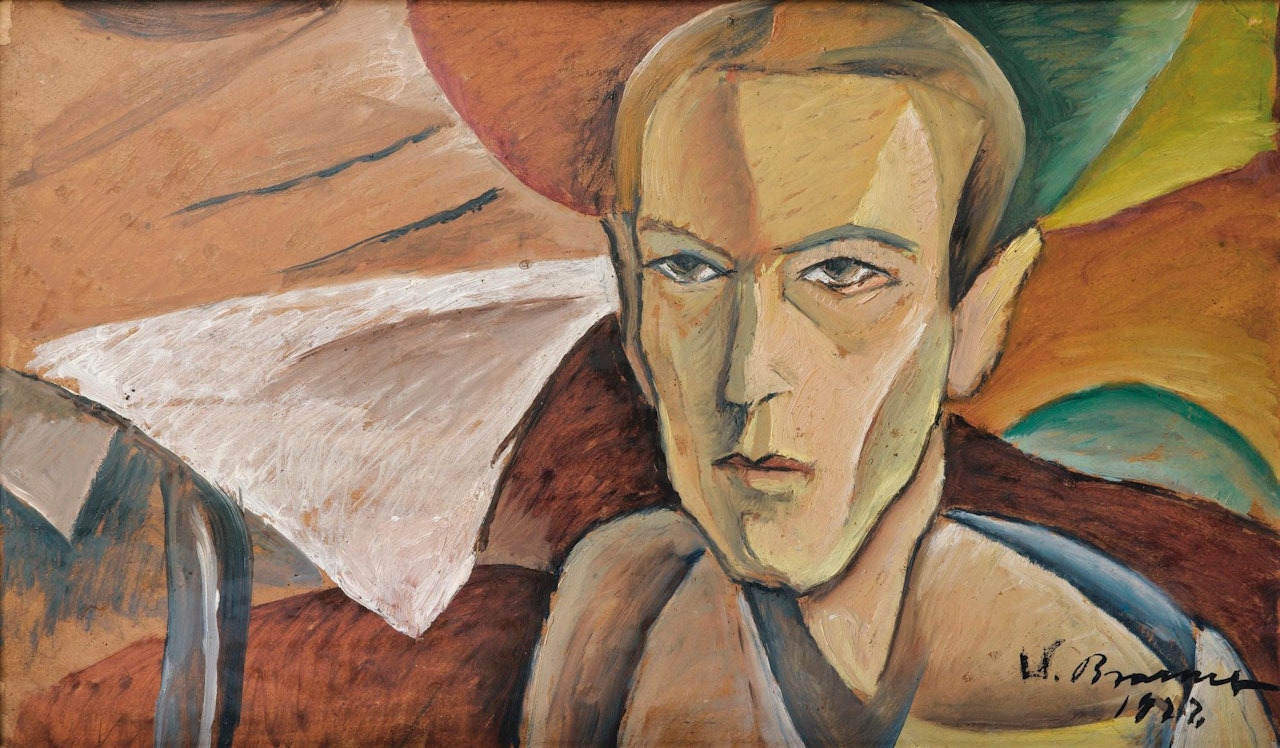 Sans titre (portrait d'homme) by Victor Brauner