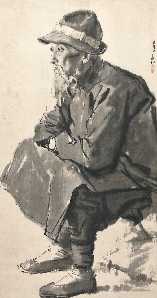 Old man by Jiang Zhaohe