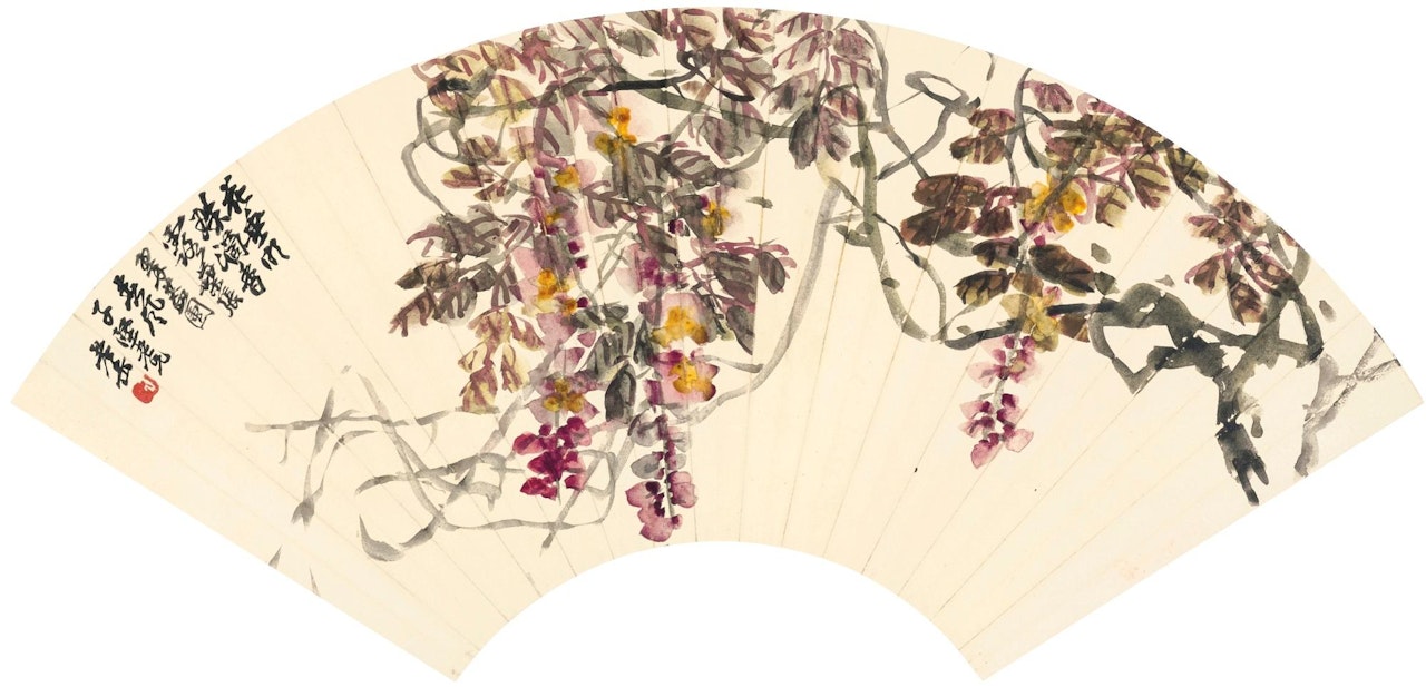 Wisteria by Wu Changshuo