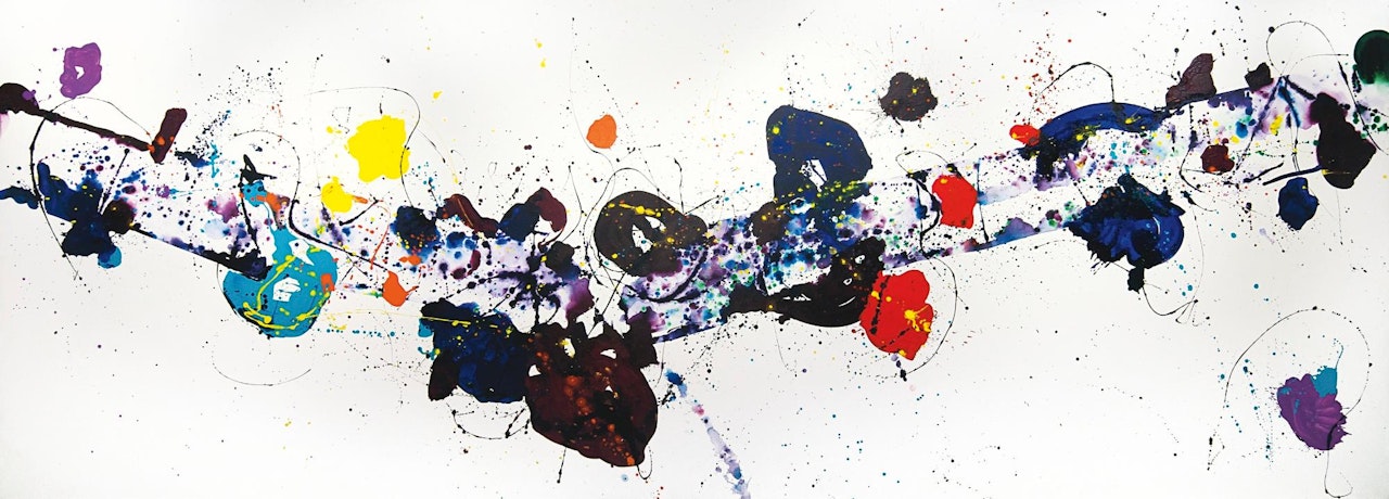 Untitled by Sam Francis