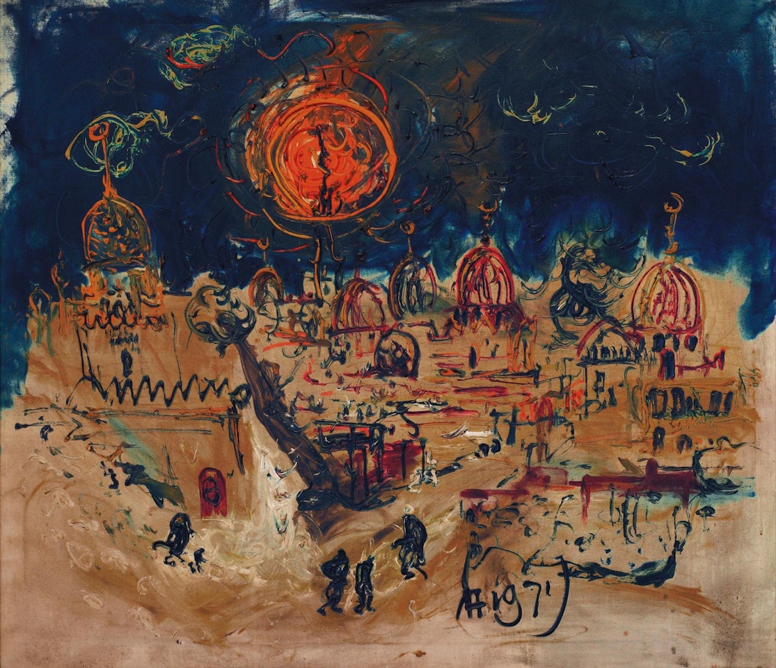 Kairo, Mesir (Cairo, Egypt) by Affandi