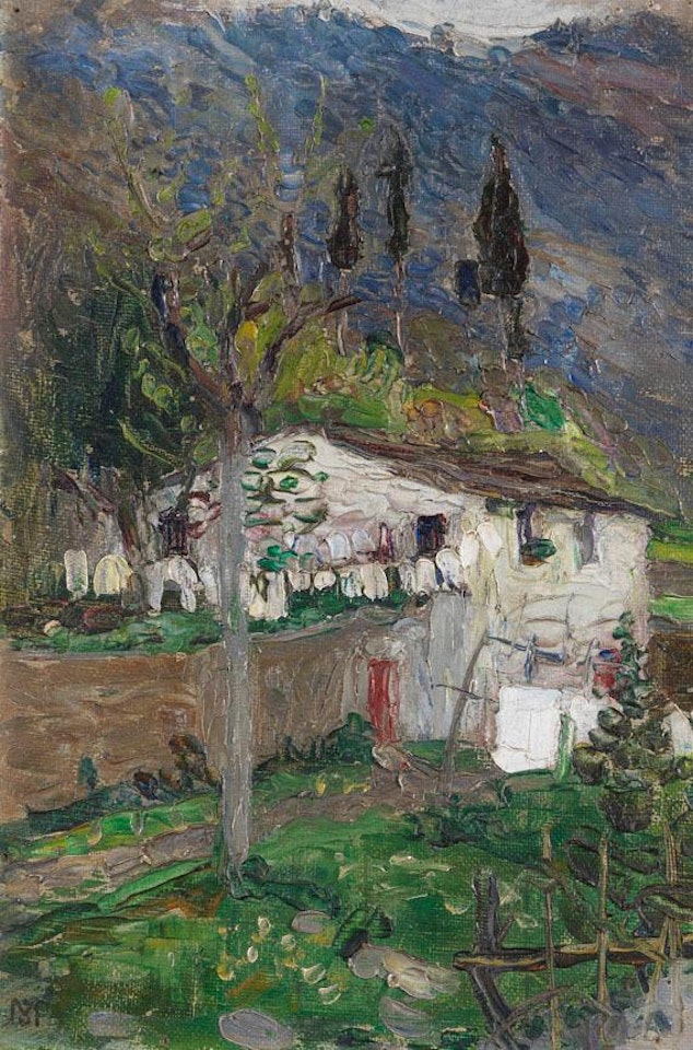 Rapallo (H�tte In Bergen) by Gabriele Münter