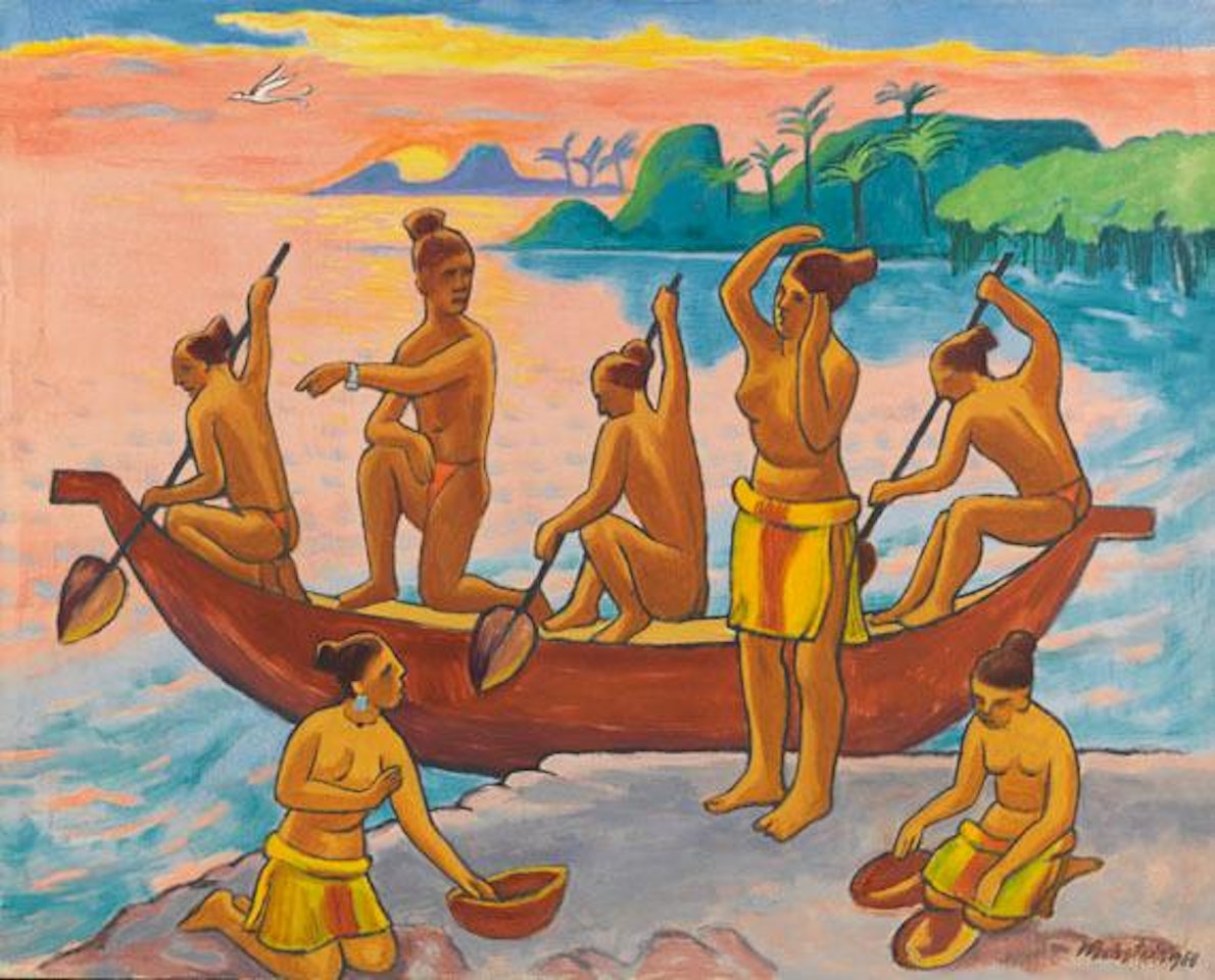 Abschied Am Abend by Max Pechstein