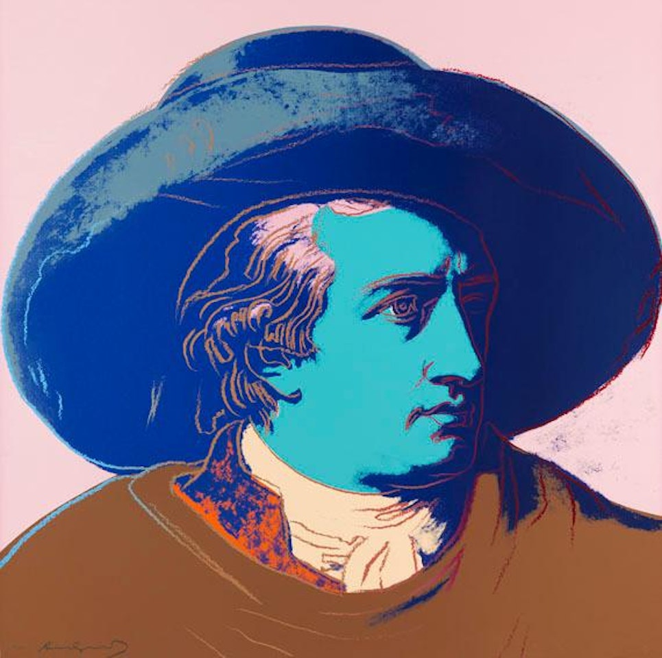 Goethe by Andy Warhol