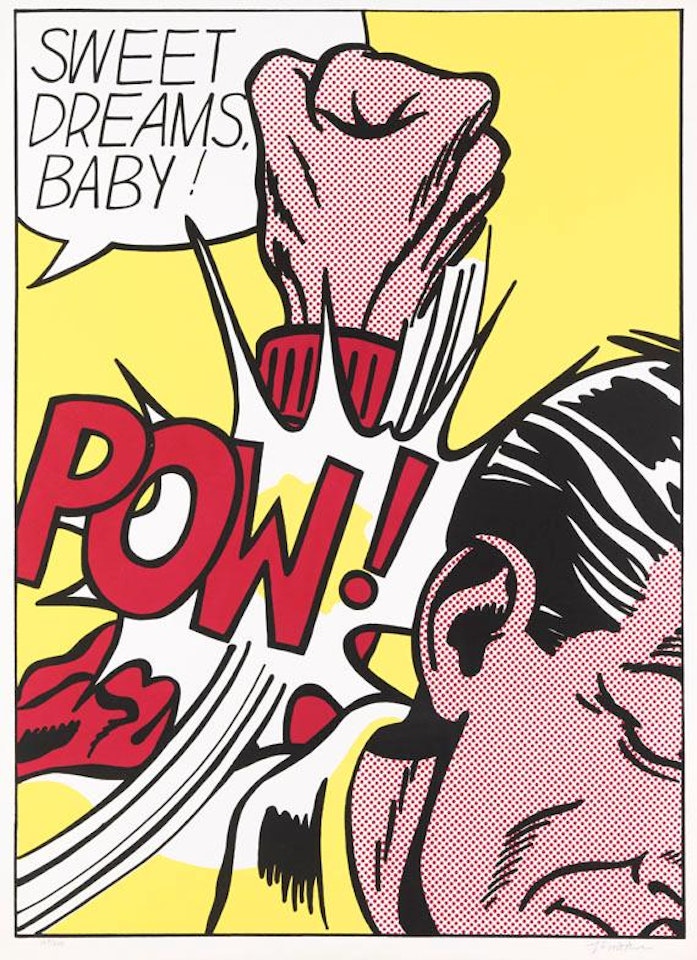 Sweet Dreams Baby! by Roy Lichtenstein