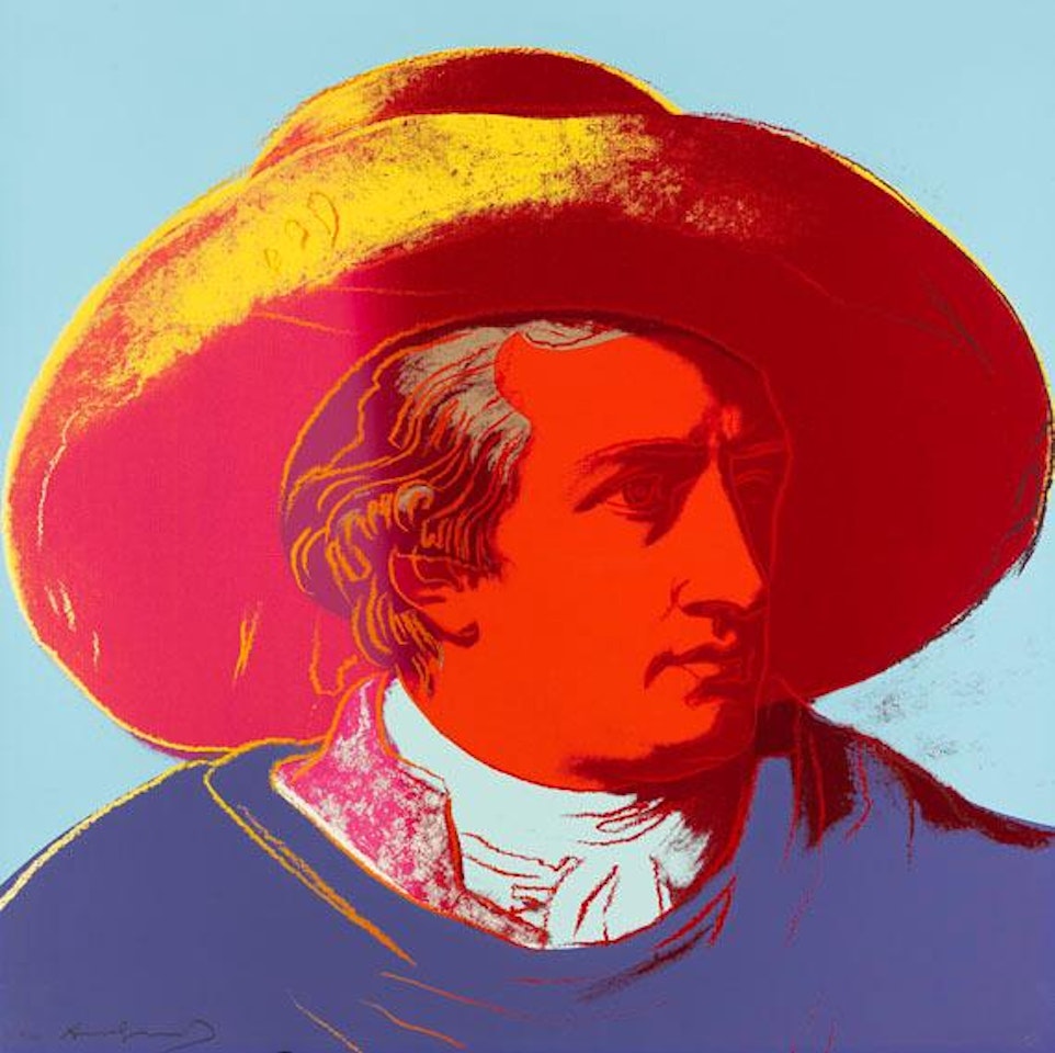 Goethe by Andy Warhol