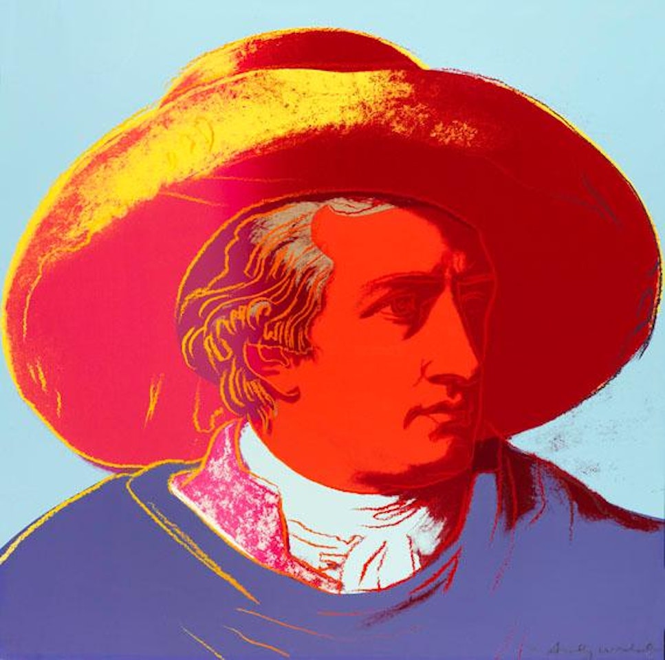 Goethe by Andy Warhol