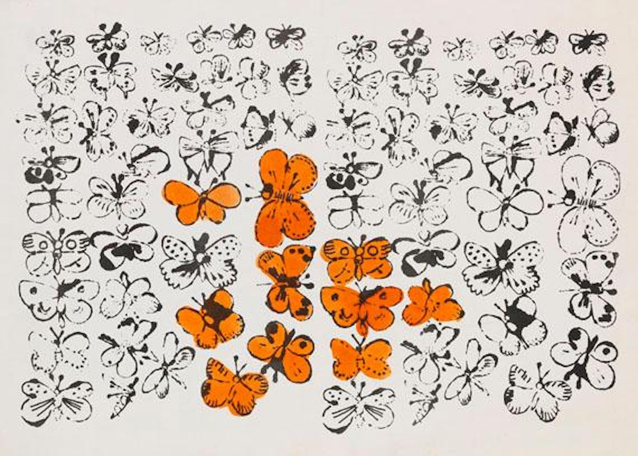 Happy Butterfly Day by Andy Warhol