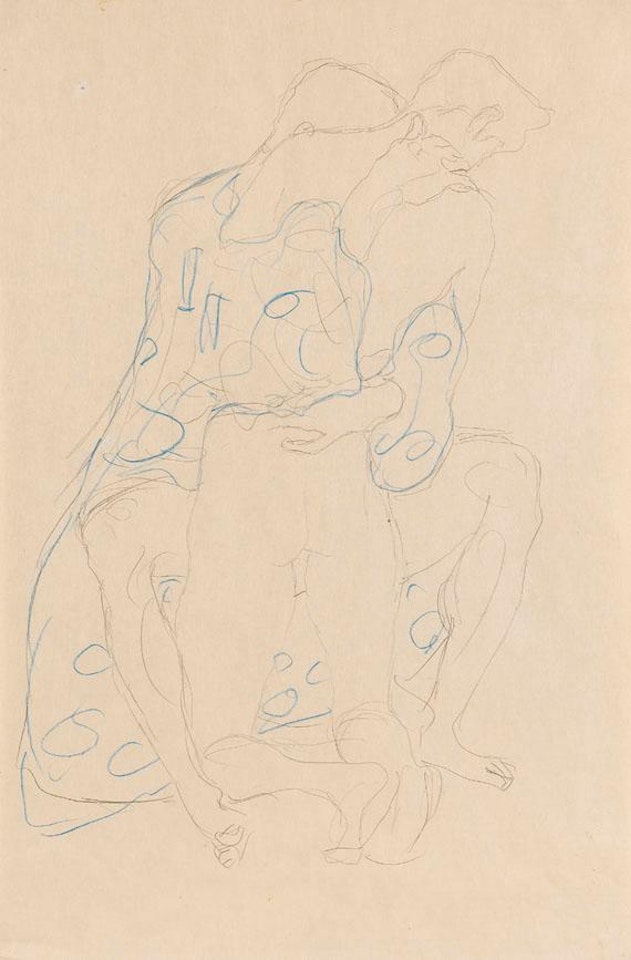 Liebespaar by Gustav Klimt