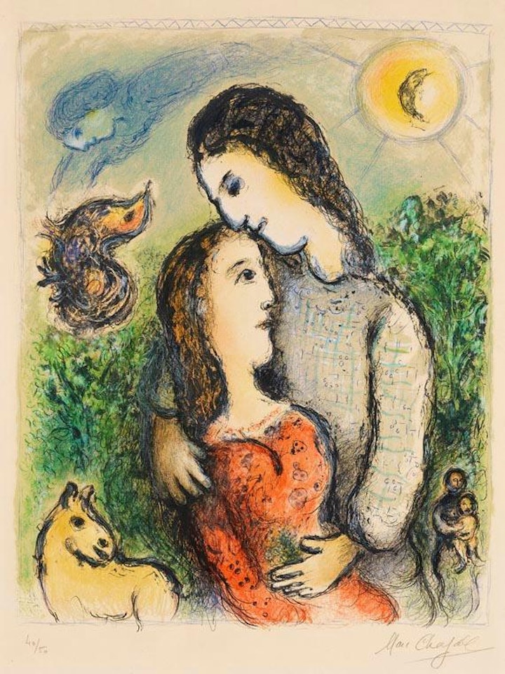 Die Jugendlichen by Marc Chagall