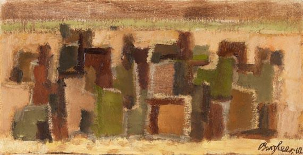 Fellachendorf 2 by Eduard Bargheer
