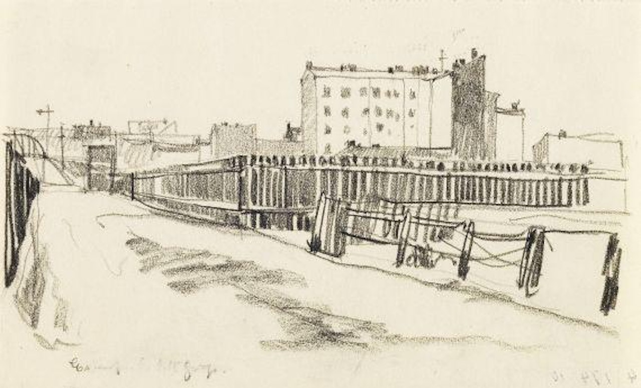 Vorstadt by George Grosz
