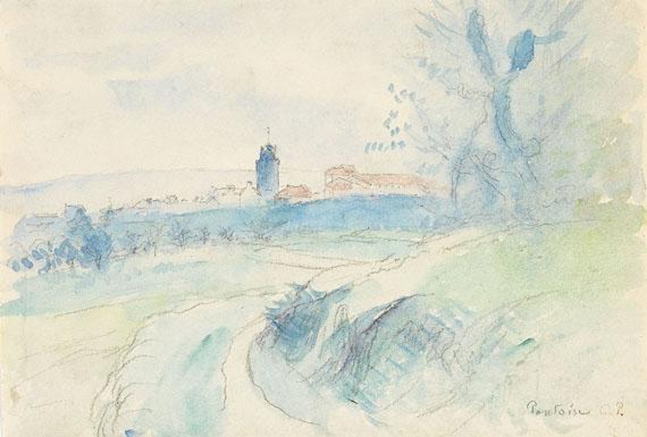 Pontoise by Camille Pissarro
