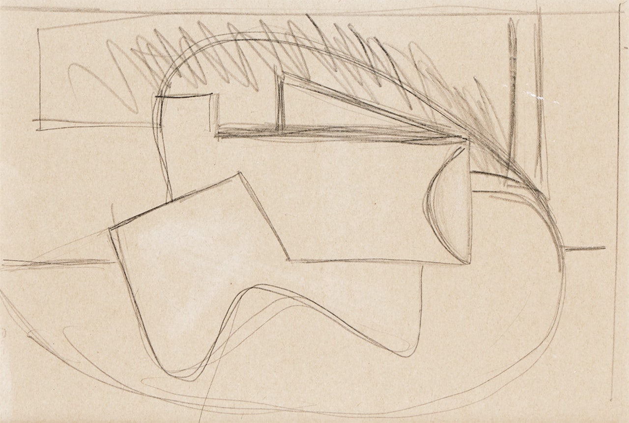 Abstraction by Arshile Gorky