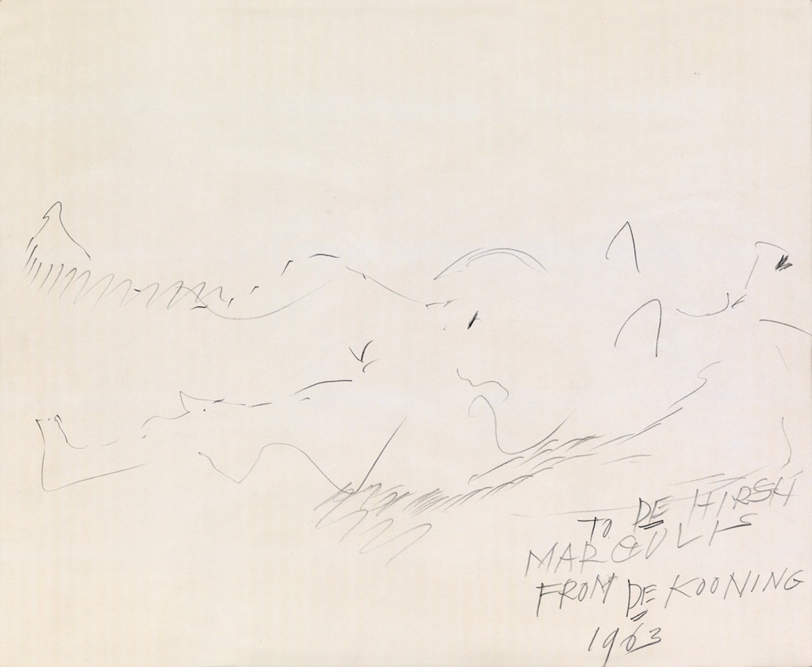 Untitled (Reclining Nude) by Willem de Kooning