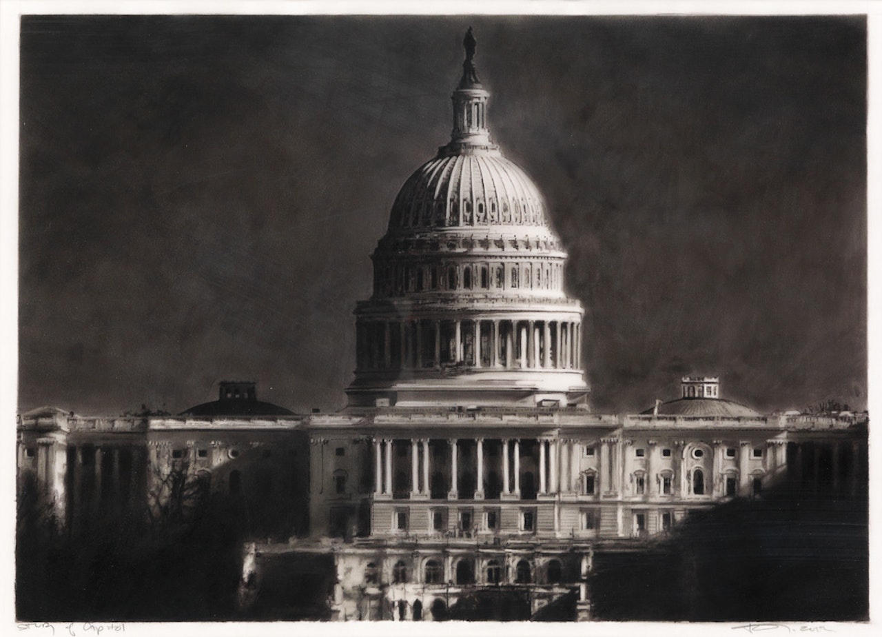 Study of the Capitol by Robert Longo