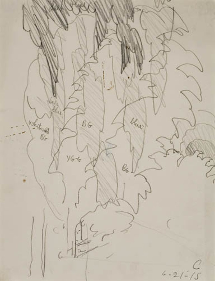 Moonscape by Charles Burchfield