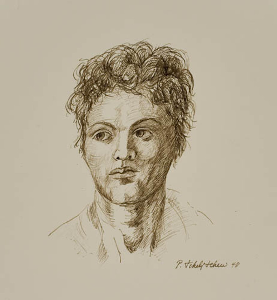 Portrait of Serge Lifar by Pavel Tchelitchew