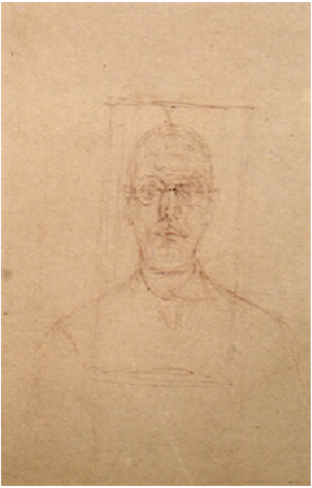 Tête d'homme, Portrait de Stravinsky by Alberto Giacometti