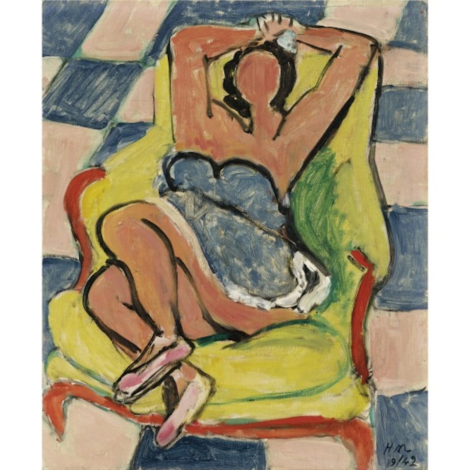 Le repos de la danseuse by Henri Matisse