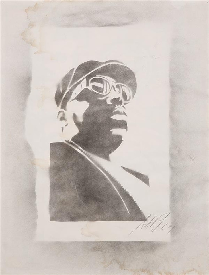 Notorious B I G by Shepard Fairey