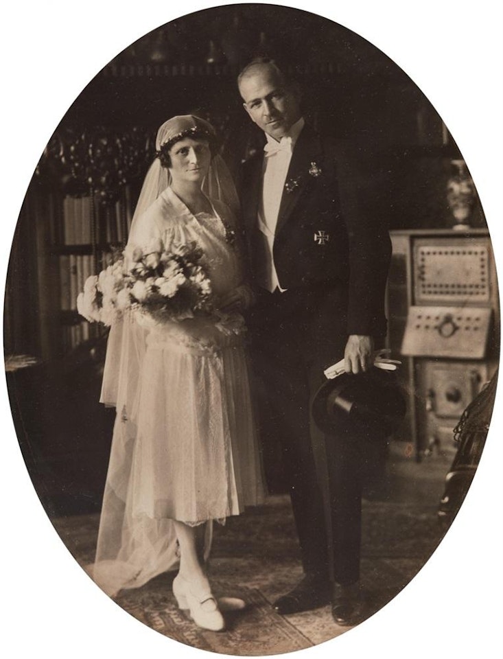 Untitled (Bride and Groom) by August Sander