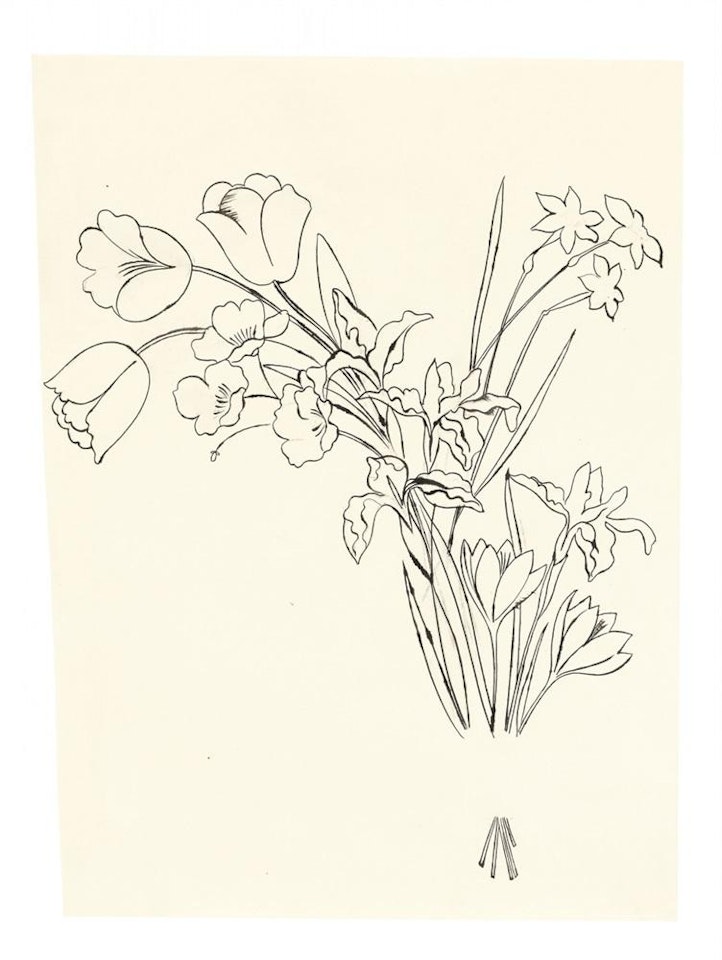 Bouquet of Flowers by Andy Warhol