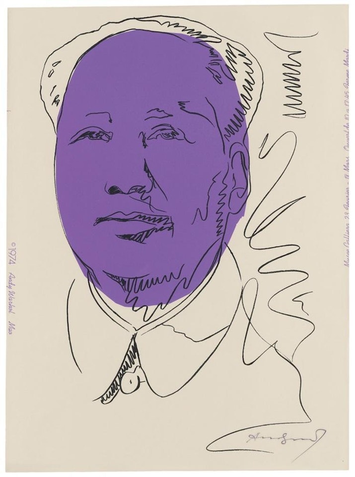 Mao by Andy Warhol