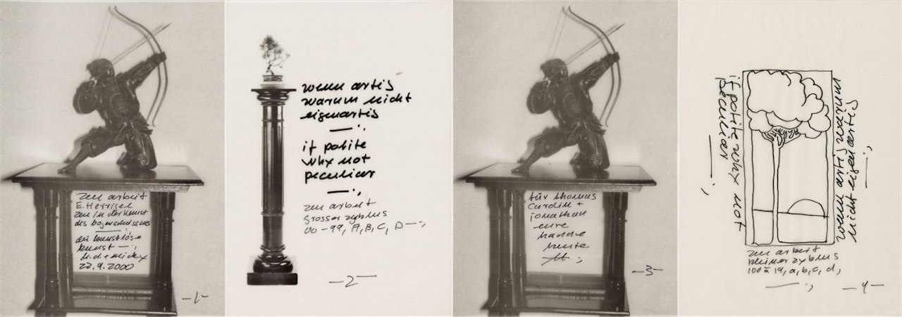 Untitled (sketch Zen Arbeit) by Hanne Darboven