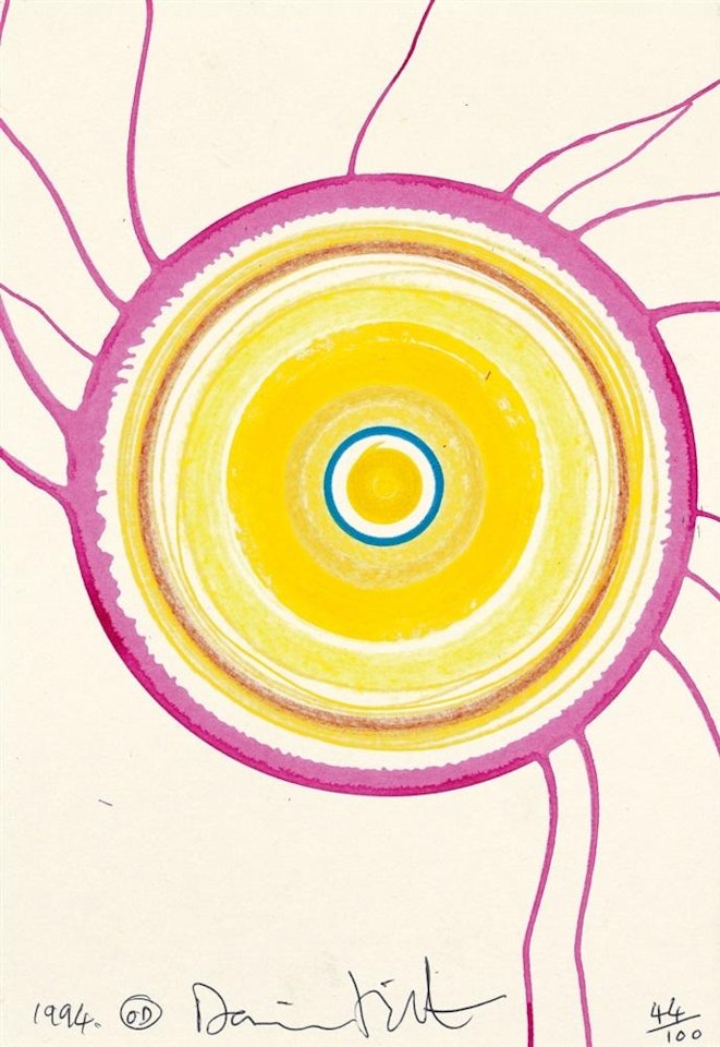 Spin Drawing by Damien Hirst