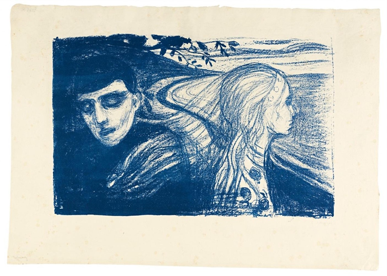 Losl�sung II (Separation II) by Edvard Munch