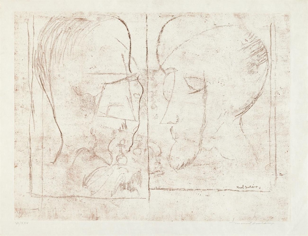 The Chess Players by Marcel Duchamp