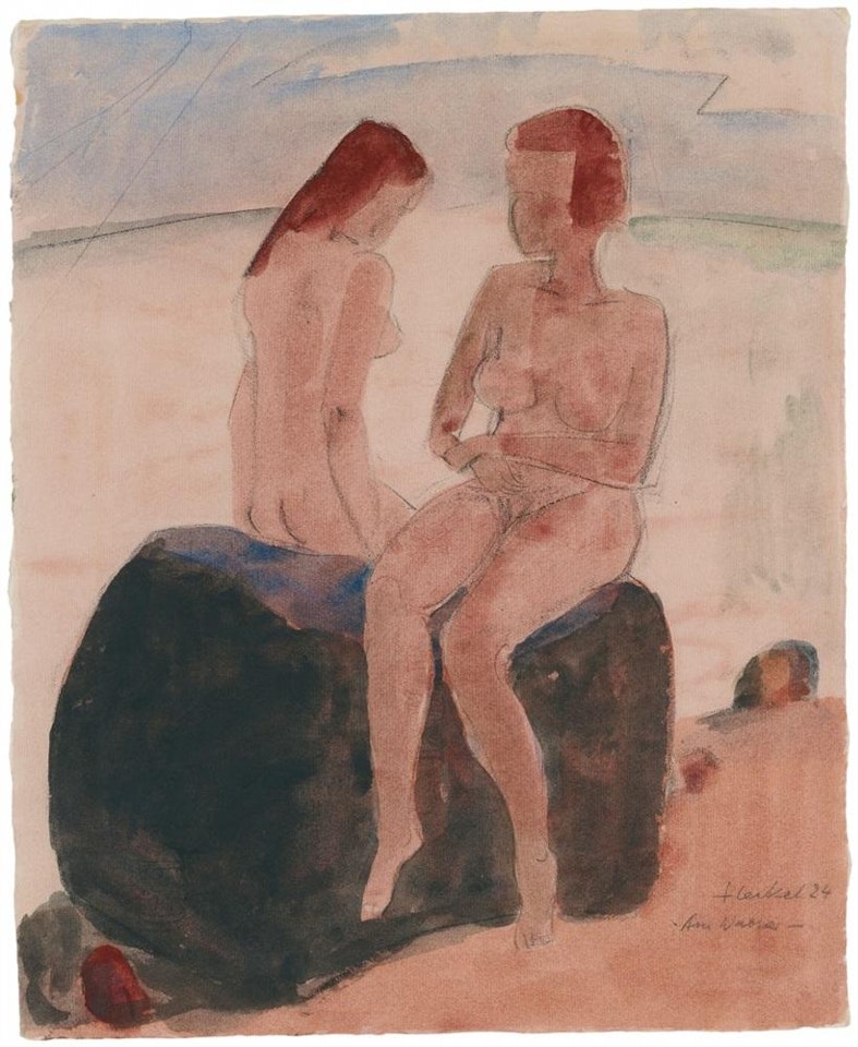 Am Wasser by Erich Heckel