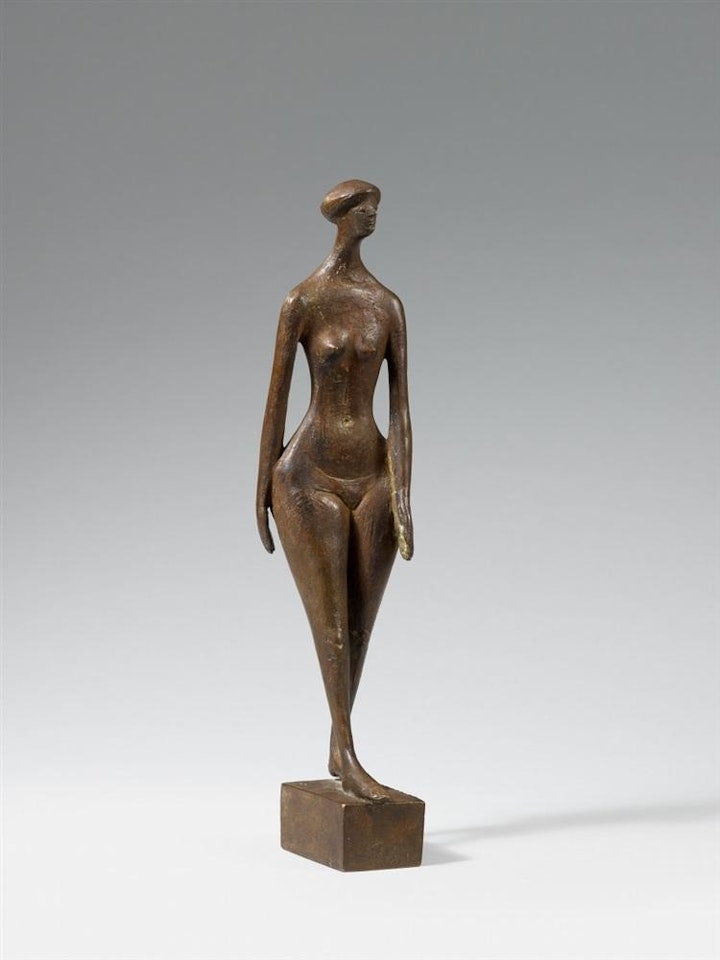 Kleine Strandl�uferin by Gerhard Marcks