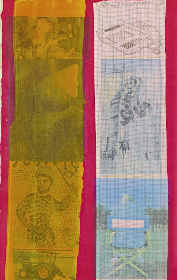 DRAFT by Robert Rauschenberg
