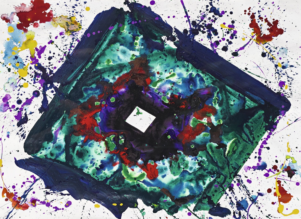 UNTITLED by Sam Francis