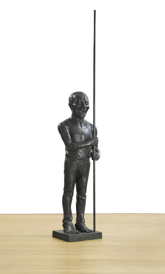 CONTEMPORARY TERRACOTTA WARRIOR SERIES NO. 6 by Yue Minjun