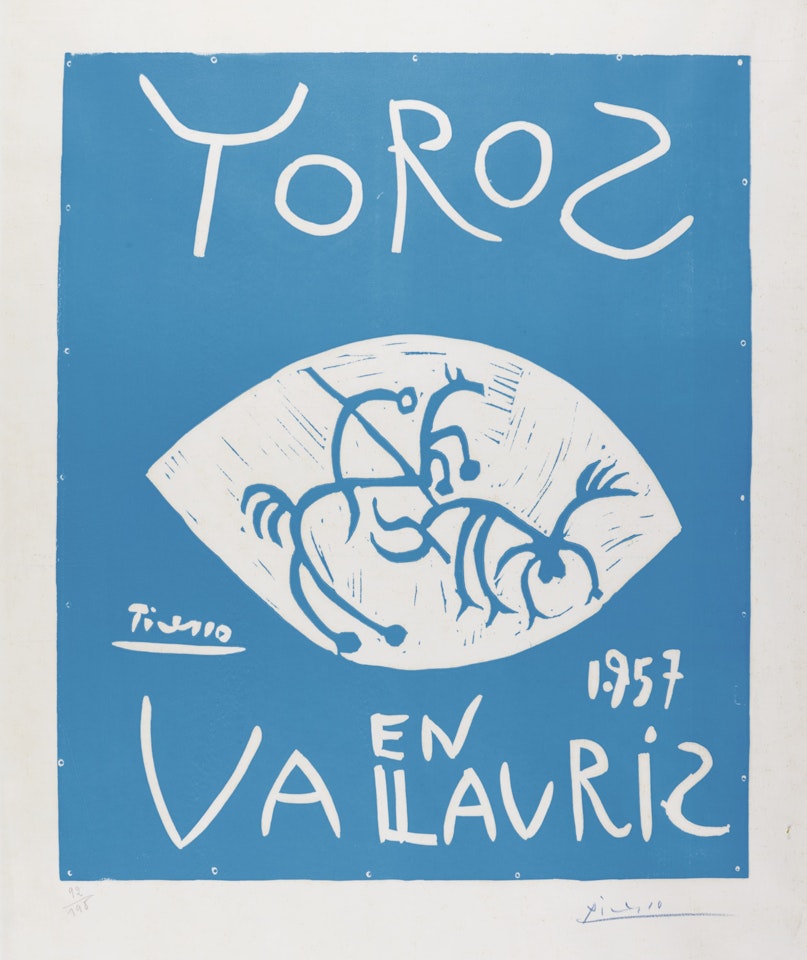 Toros En Vallauris 1957 (B. 1276; Ba. 1045; Cz. 23) by Pablo Picasso