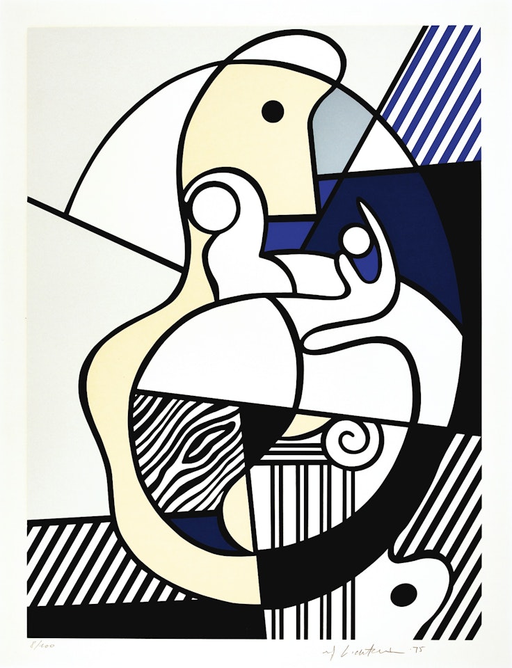 Homage To Max Ernst (C. 137) by Roy Lichtenstein