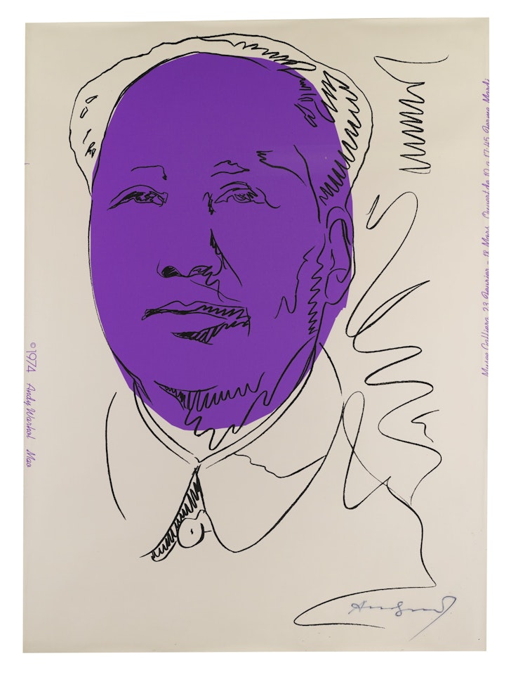 Mao (F. & S. Ii.125A) by Andy Warhol