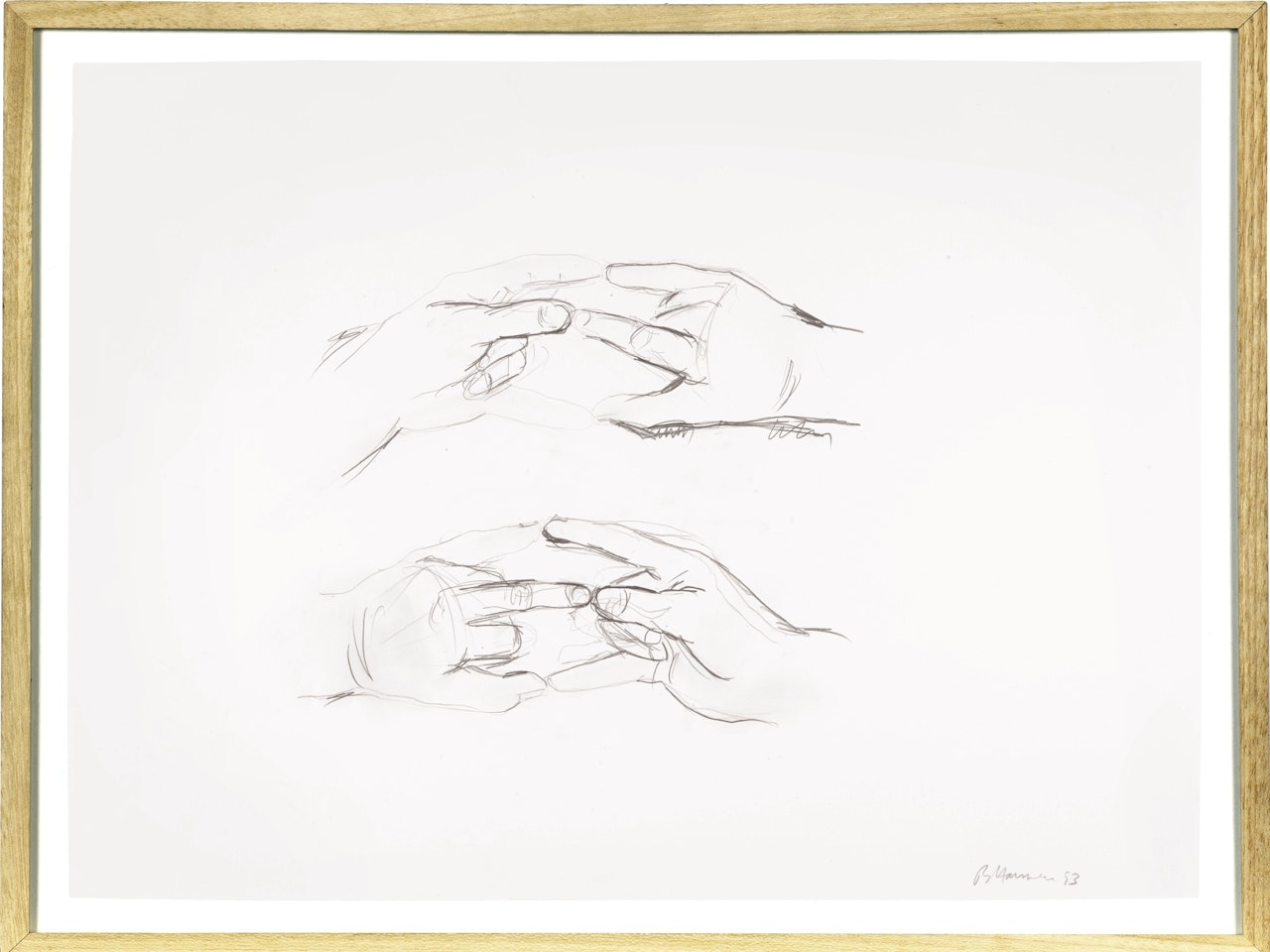 UNTITLED (HANDS) by Bruce Nauman