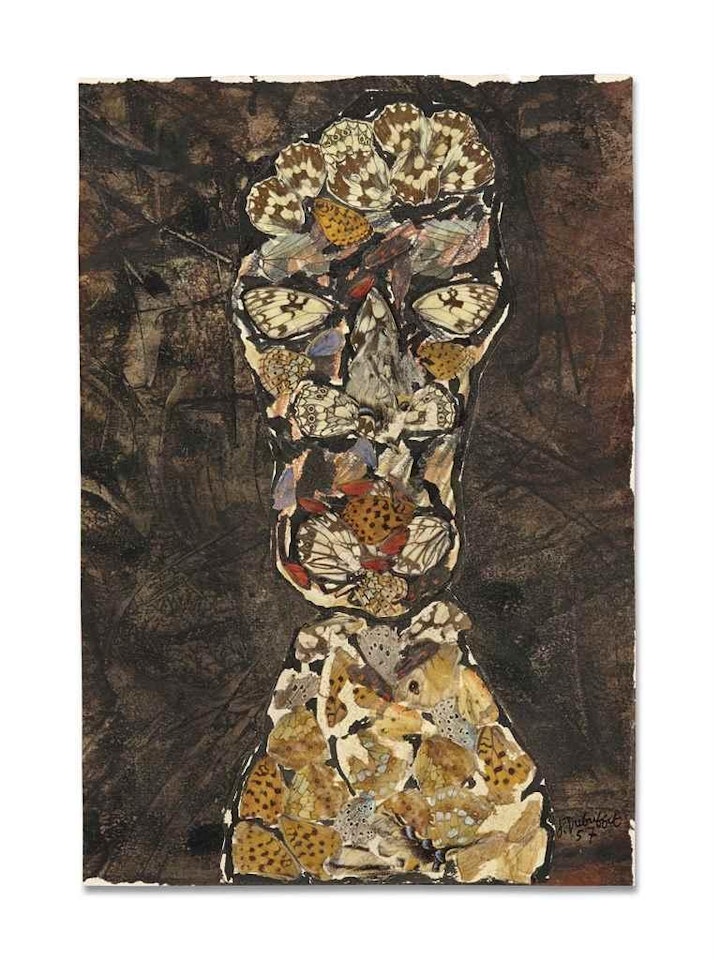 Portrait d'homme by Jean Dubuffet