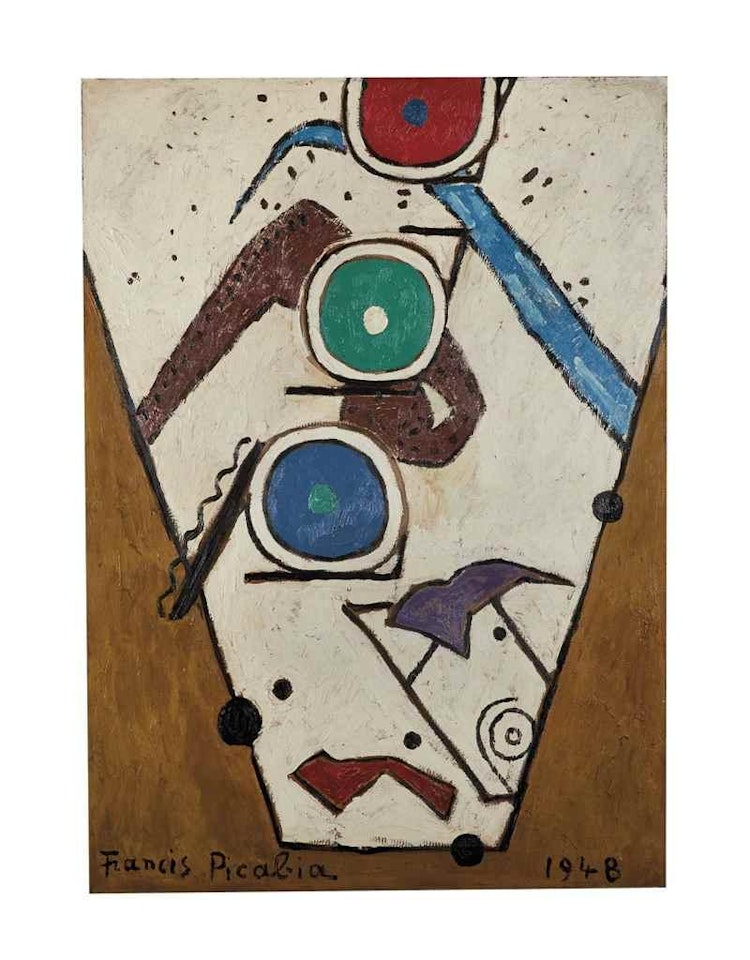 Sans titre (La magie du hasard) by Francis Picabia