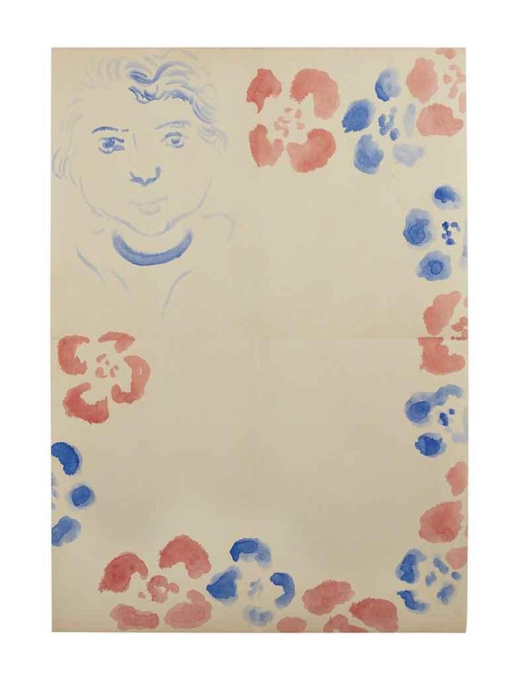 TíÈte de Marguerite et fleurs by Henri Matisse