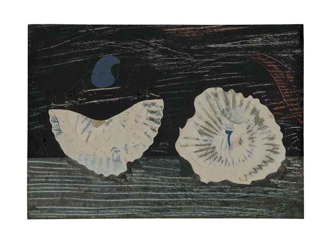 Muschelblumen by Max Ernst