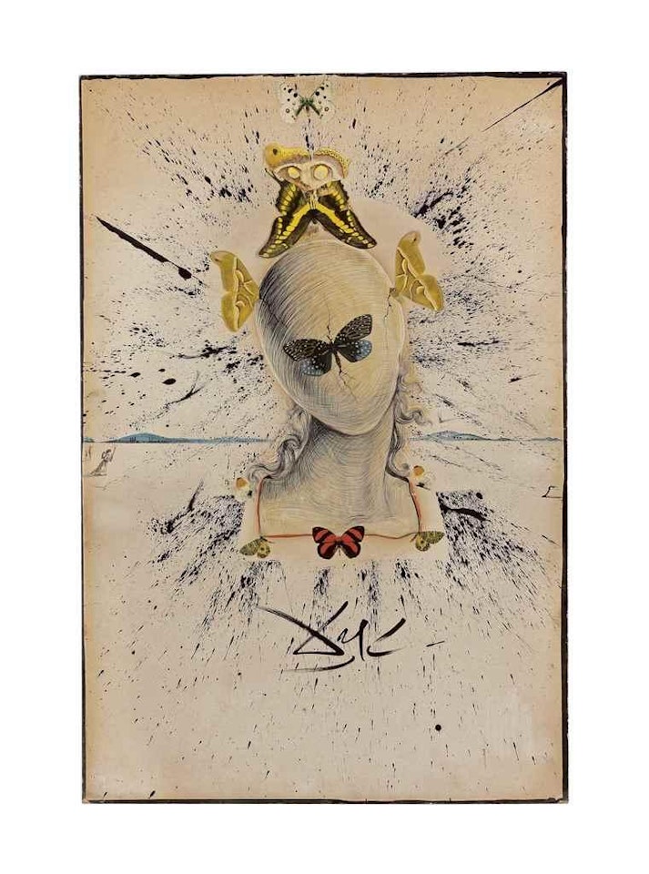 La soie est une femme by Salvador Dali