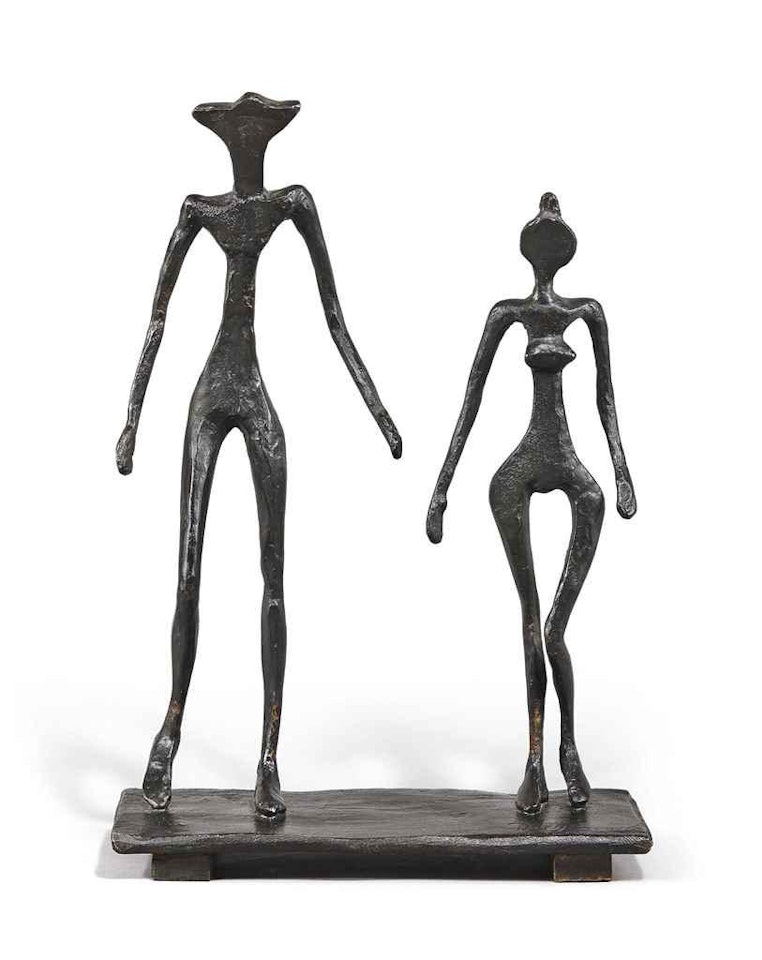 Couple, les Acrobates II by Diego Giacometti
