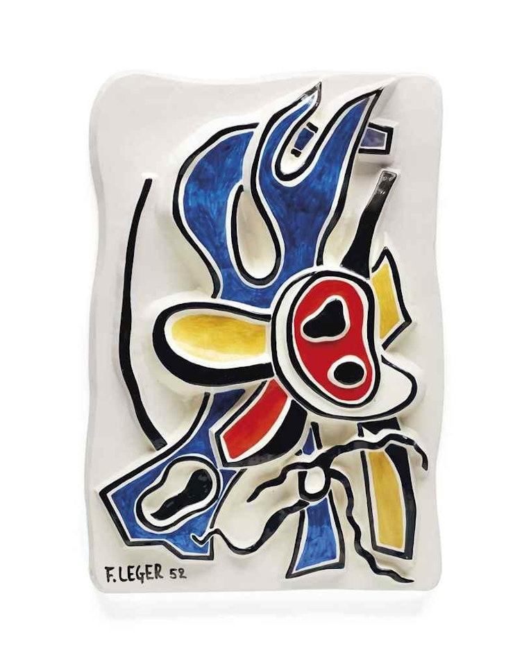 La grande flamme bleue by Fernand Leger
