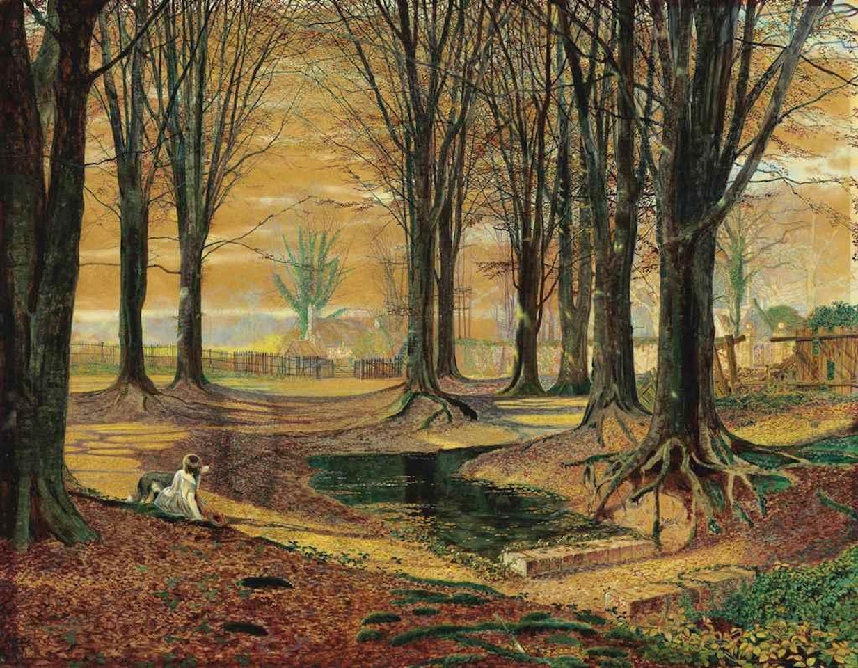 Beechwood by John Atkinson Grimshaw